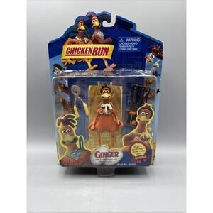 2000 Chicken Run Ginger Action Figure Playmates NIB